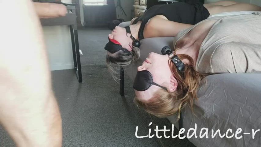 Training our throats one by one - free porn video