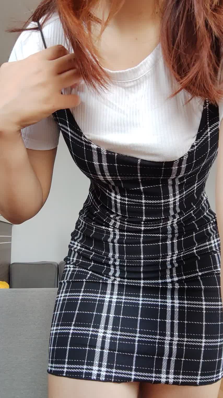 Are you a fan of pink nipples and well-shaped smaller boobs? - free porn video