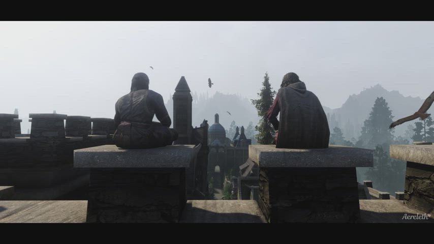 A Second Date With The Vampire Princess (Aereleth) [Skyrim] - free porn video