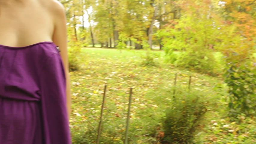 Flashing Natural Boobs - free porn video