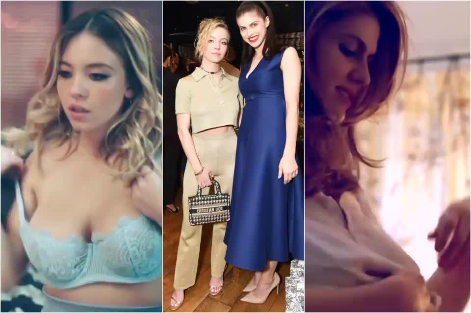 Sydney Sweeney vs Alexandra Daddario - free porn video