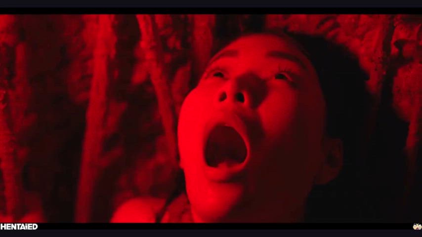Asian Hottie Got Mouth Stuffed By Alien Tentacle - free porn video