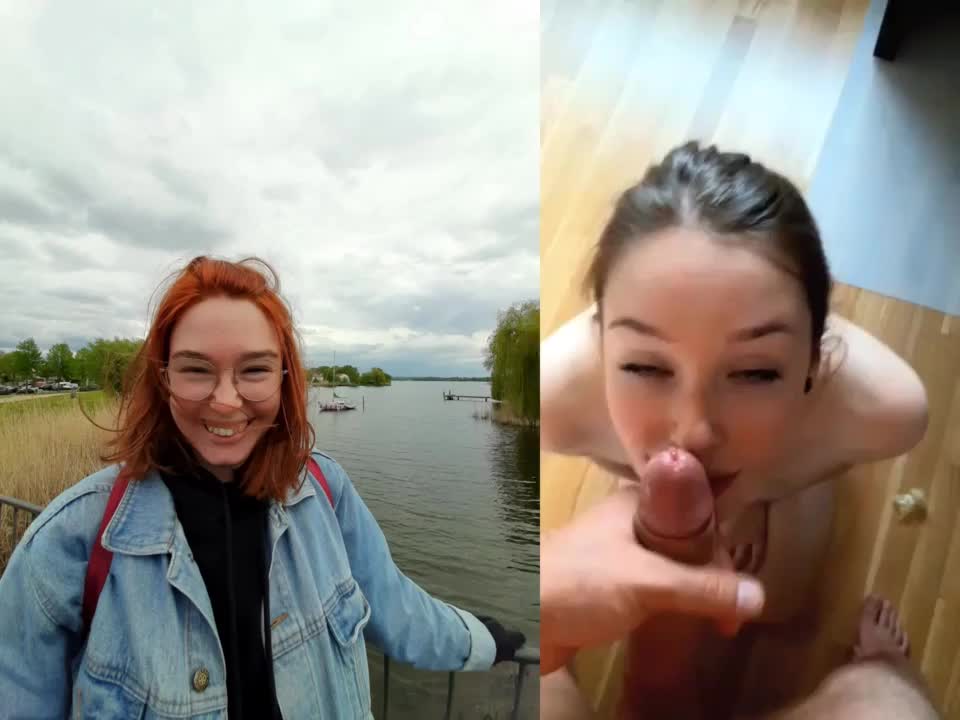 Just learned, how to do this cute vs. slut videos *.* - free porn video