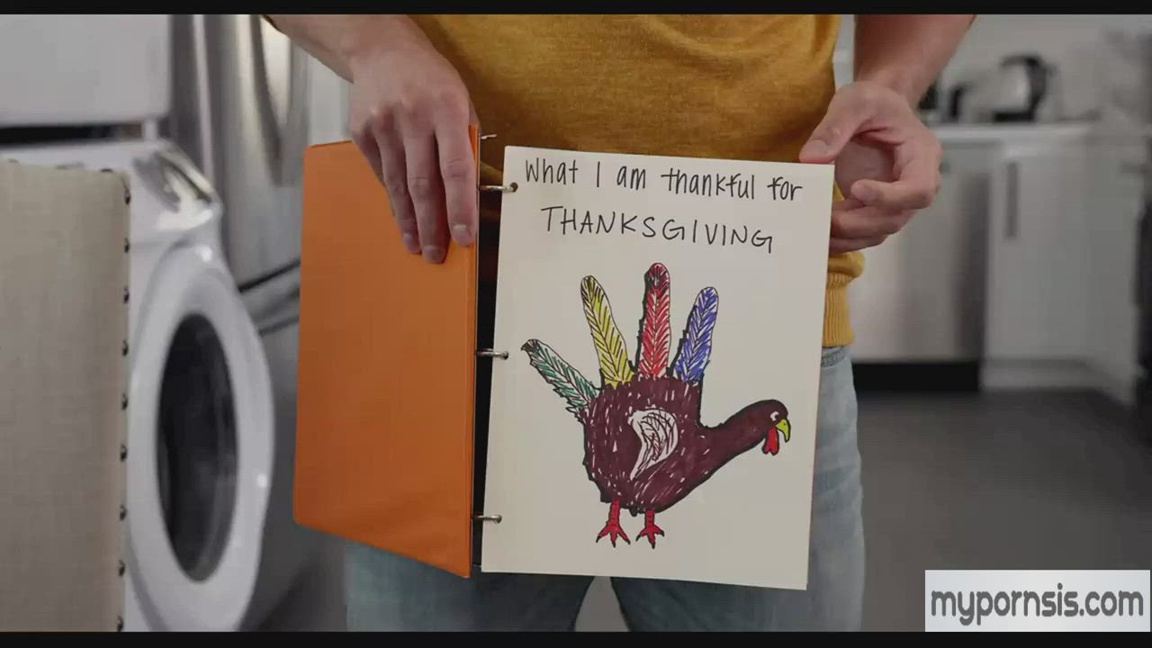 My brother is thankful for his penis ! - free porn video