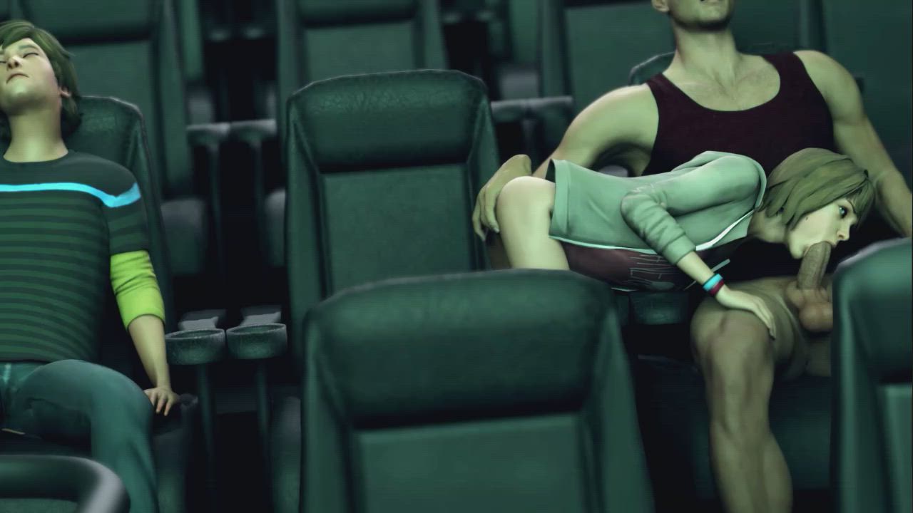 Max and Warren Cinema Date (ShadyLewds)[Life is Strange] - free porn video