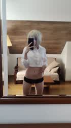 Take a look at my tiny body and have a good day ❤️ - free porn video