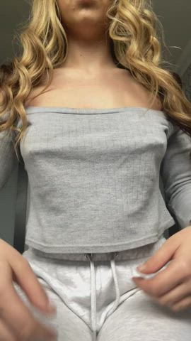 Your favourite striptease 😉Titty Drop GIF by ellss19 - free porn video