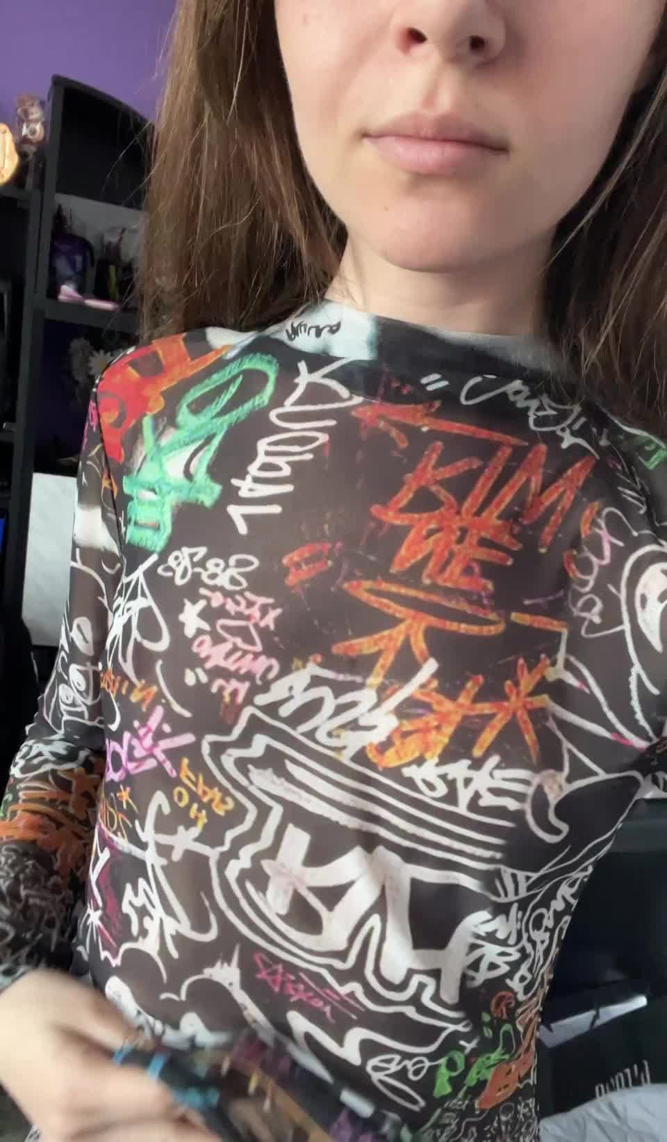 I'm trying to catch some older guy's attention today, is it working?😇 - free porn video