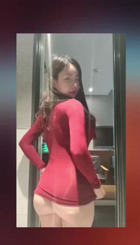 I love me some juicy Korean ass in the morning 🍑 - free porn video