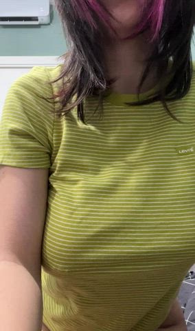 Are old men interested in young but big tits - free porn video