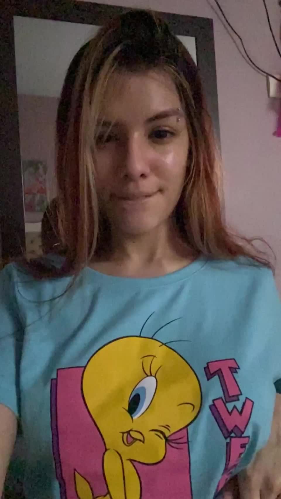 If you're a good guy I can show you more than just my boobs 😈 - free porn video