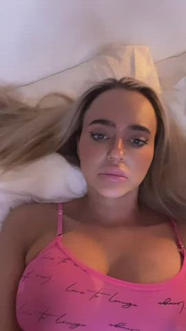 My tits are perfect for sucking on - free porn video