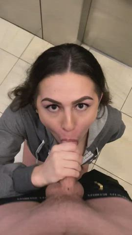 Blowjob and caught - free porn video