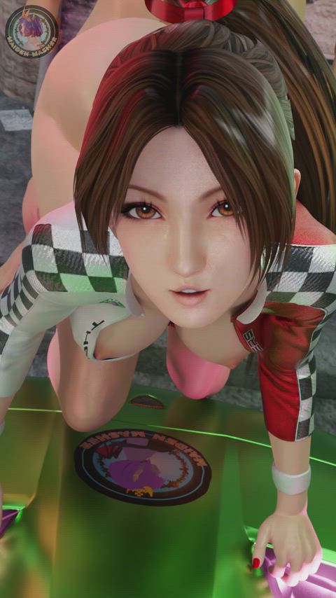 Mai Shiranui “Racing Queen” (Maiden Masher) [King of Fighters] - free porn video