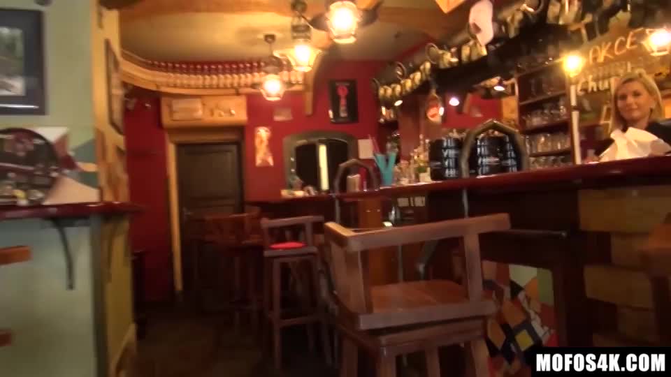 Rihanna Samuel - Picking Up A Bartender - free porn video