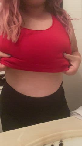 Would you want my boobs to bounce on your face? - free porn video