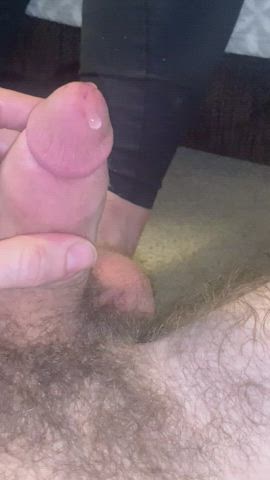 Edging and dripping at my gorgeous wife’s feet while she teases me with her feet. - free porn video