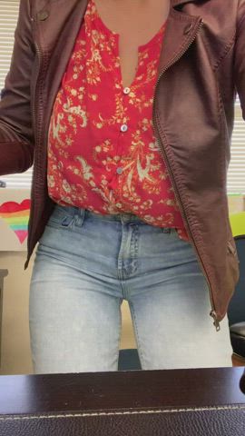 Being naughty at work! Will you join me? - free porn video