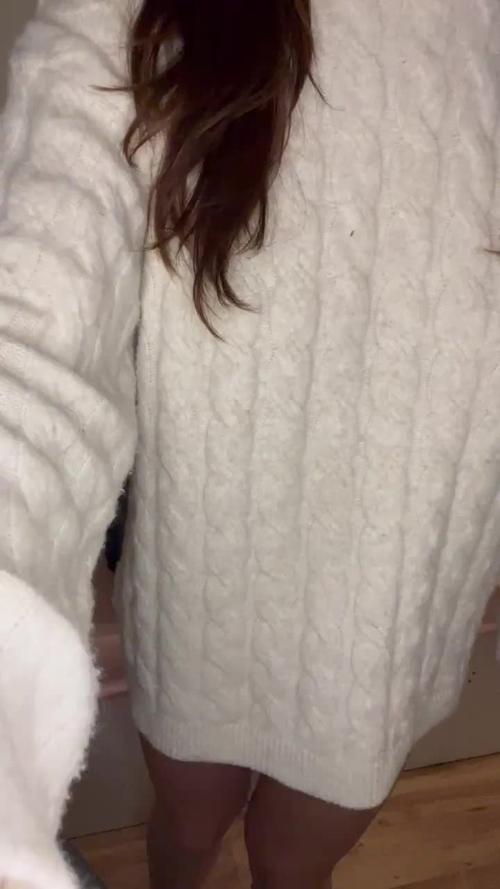 Everyone told me not to show my boobs online… fuck it here they are ;) - free porn video