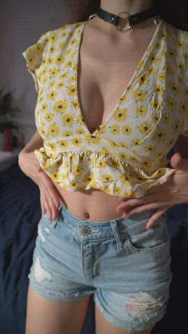 Big tits on small girls like me are meant to be fucked... 💕 - free porn video