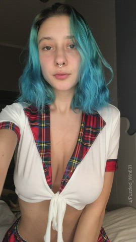 I think it's always a good time for a cute tits bouncing - free porn video