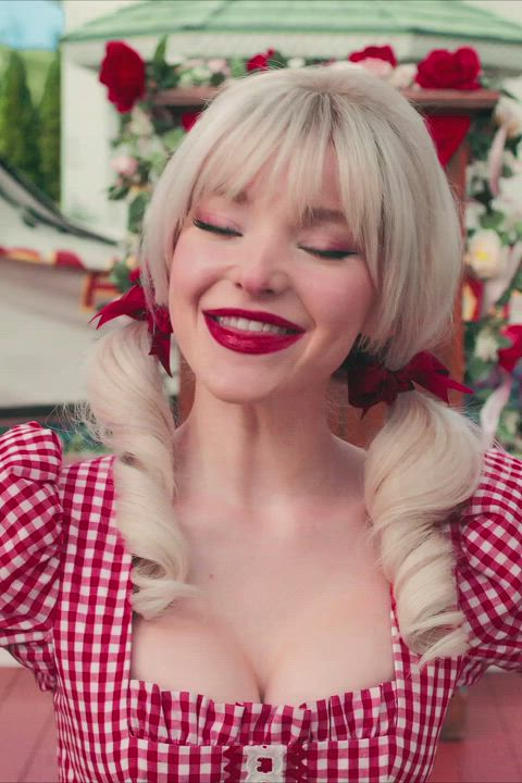 Dove Cameron in her "farmer's daughter" look is perfect for a roll in the hay - free porn video