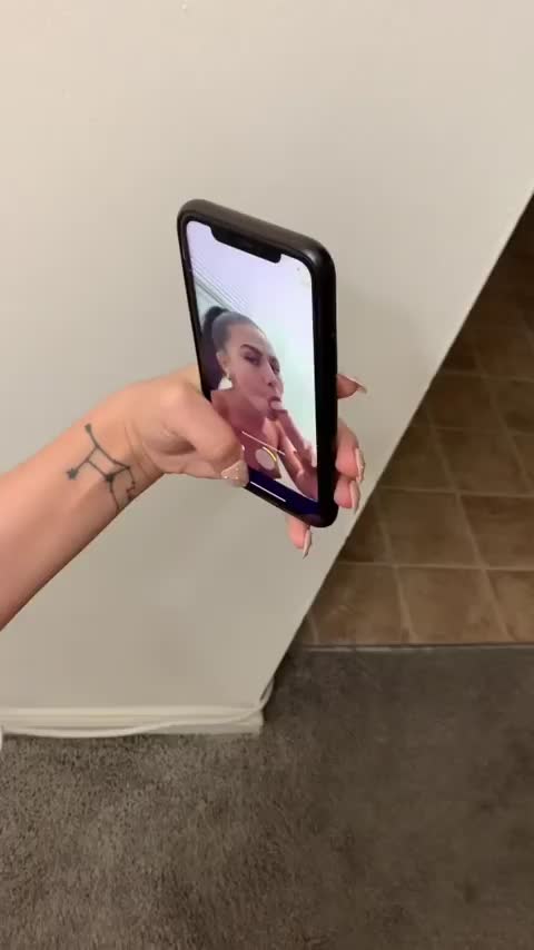 If you ever wondered what it looks like when I film myself sucking dick 😋 - free porn video