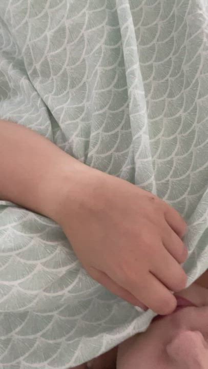 Kinda insecure about my chubby tummy… would you still fuck me? - free porn video