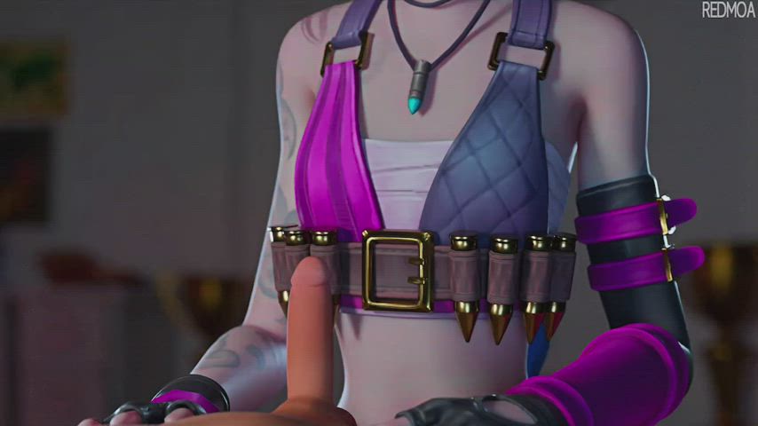 Jinx (Redmoa) [League of Legends] - free porn video