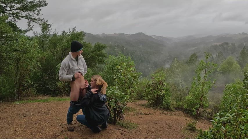 Misty mountain blowjob - free porn video