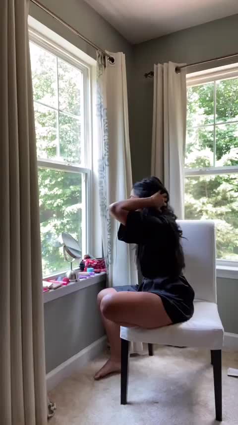 Bonnie (oc) - Trying to get ready but got interrupted - free porn video