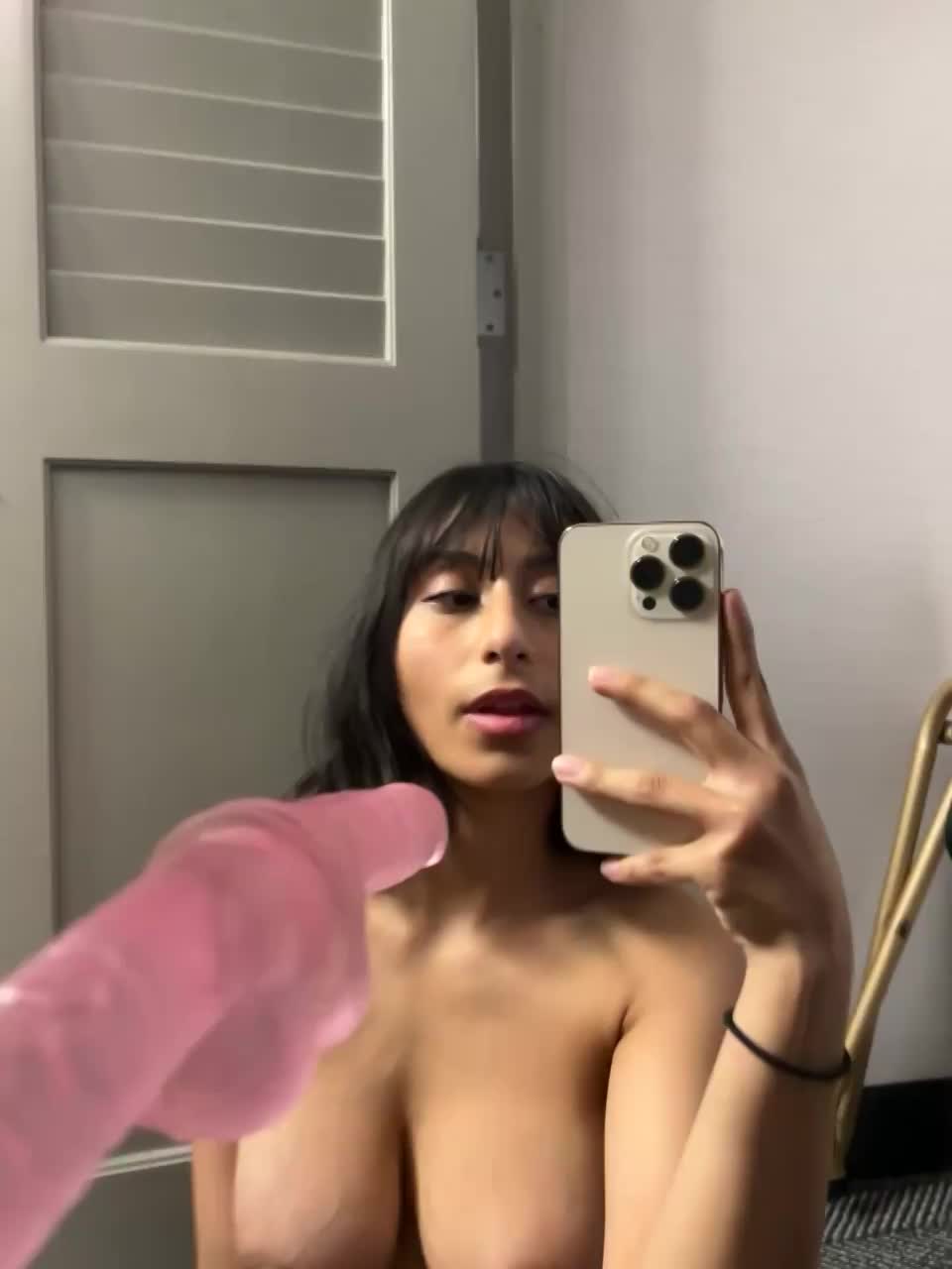 Just wanna show you how I'll deep throat your cock 🙈 - free porn video