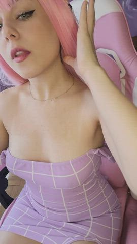 I know u always wanted to play with my boobies babe 💖 - free porn video