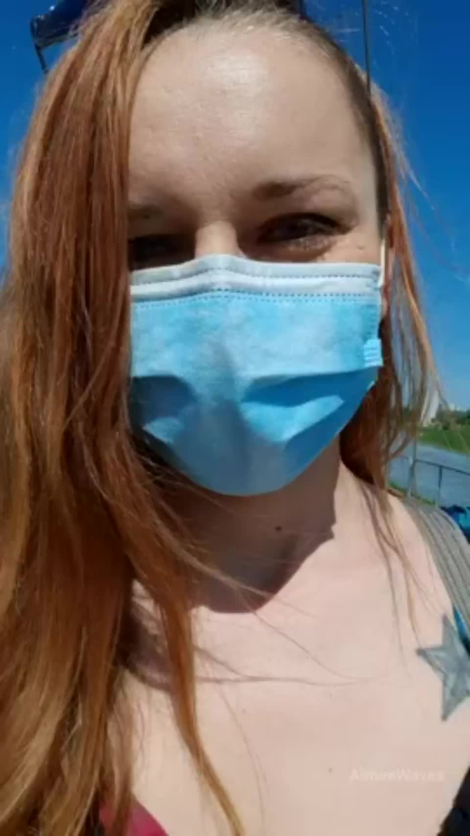 Guess what I'm not wearing under my dress - free porn video
