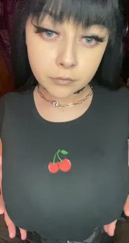 Stay for a bit if you wanna see my… cherries. - free porn video