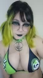 I'm a goth latina, shall we make little goth mixed babies ;P - free porn video