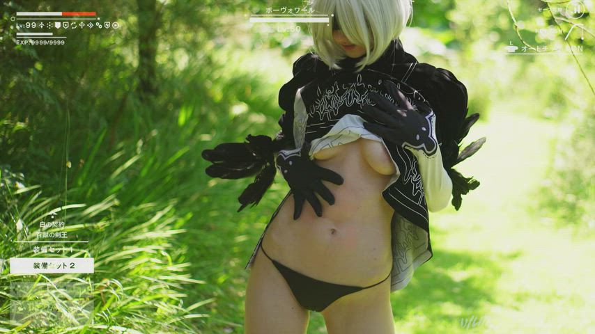 2B (little_emo_kitten) [Nier: Automata] - free porn video