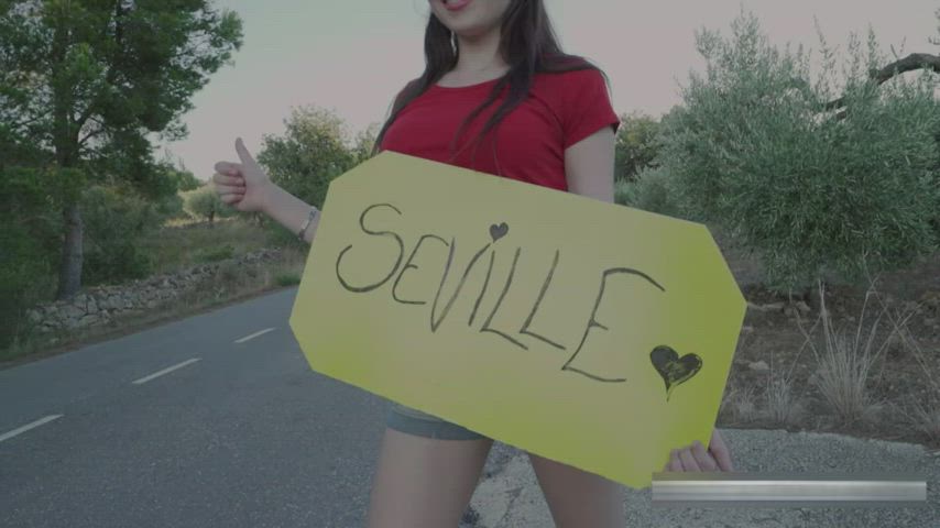Hitchhiker Teen Returns The Favor - free porn video