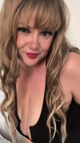 Showing off my new little black dress - free porn video