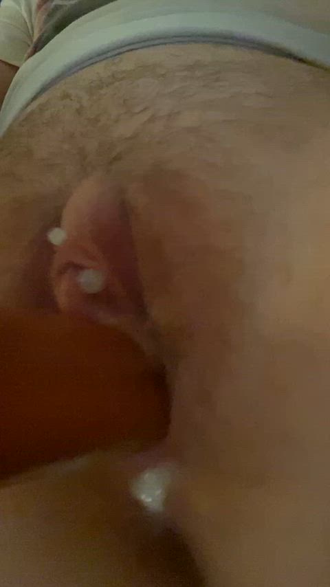 (FTM 29) edging my cunt with no clitoral stimulation - free porn video