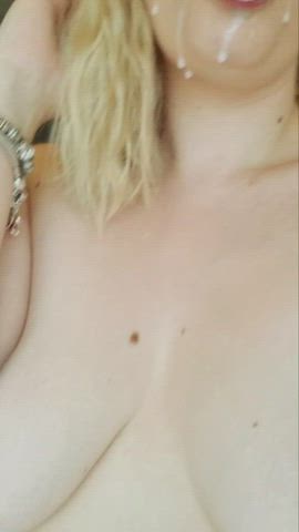 Glazed from a saved up load 🥺 - free porn video