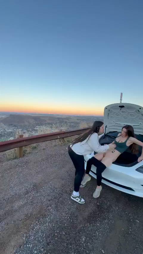 Dinner with a view - free porn video