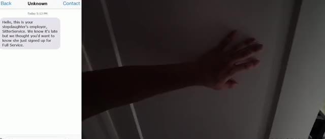 Lucie's stepdad is in for a treat once he finds out what Full Service means (part 1 of 2) - free porn video