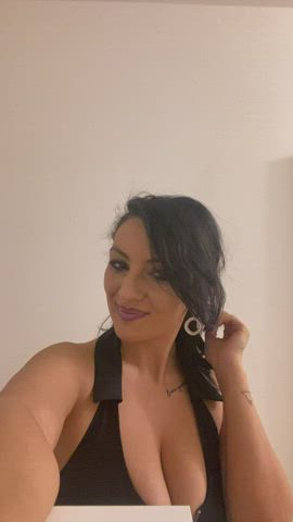 can you put that hard thing in between this tits and explode for me daddy - free porn video
