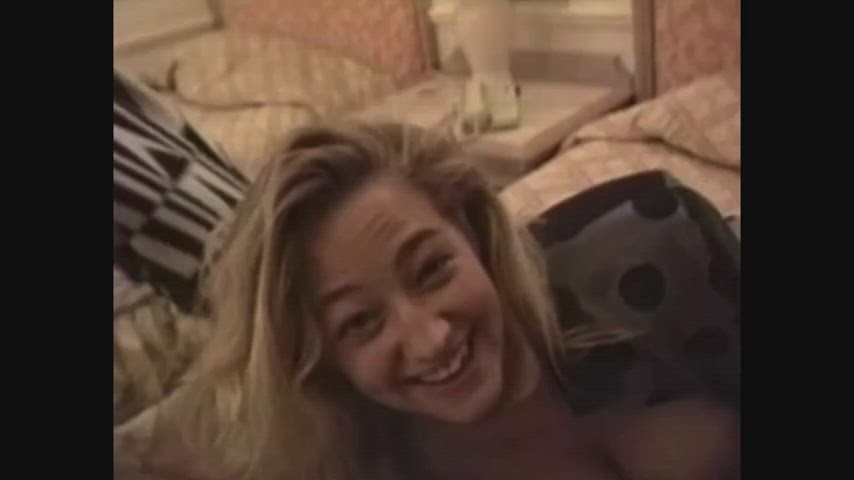 Tracy Gibb (an English lass with gorgeous 40” natural tits) only made a handful of films in the early nineties. One of those involved getting thrown around by Rocco in Buttman’s European Vacation 2. 1992 - free porn video