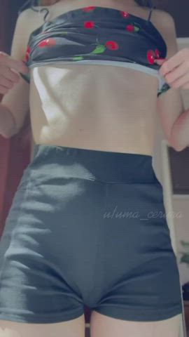 Do you like my petite tits? - free porn video
