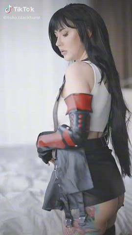 Tifa Lockhart - quick outfit change (Lisha Blackhurst) [Final Fantasy VII] - free porn video