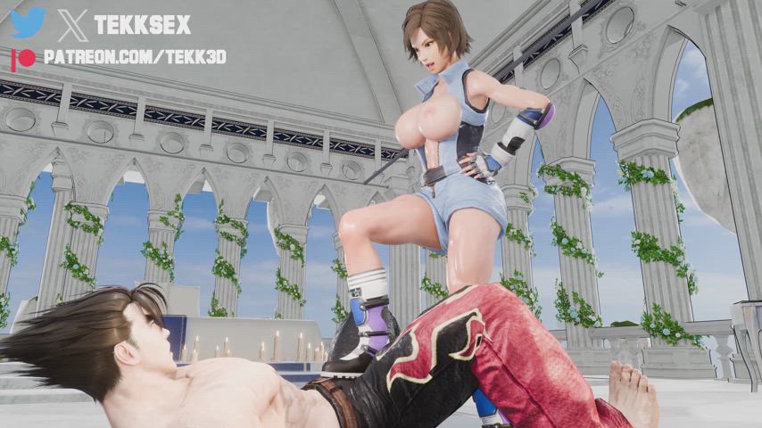Asuka Kazama Dominates Jin Kazama (TEKKSEX) [TEKKEN] - free porn video