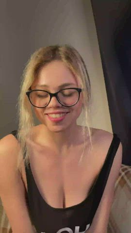 I never really wear my glasses in photos, but i think they look kinda cute here - free porn video