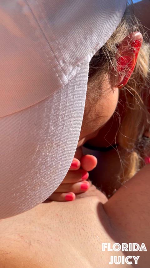 this is how I make him hard in public 😈 - free porn video